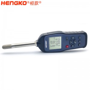 恒歌高精度手持溫濕度巡檢儀_可測(cè)溫度 濕度 露點(diǎn) 球度溫度