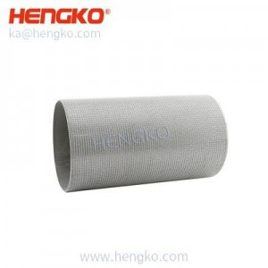 工廠定制耐高溫?zé)Y(jié)多孔不銹鋼304 316 316L絲網(wǎng)筒式高效過濾器