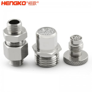 廠家定制有創(chuàng)呼吸機(jī)氣源入口醫(yī)療級(jí)316L不銹鋼過濾器濾芯防塵透氣耐腐蝕，用于呼吸機(jī)