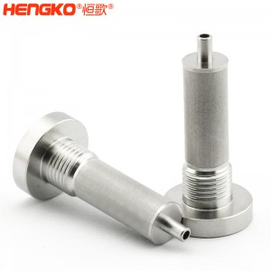 廠家生產(chǎn)粉末燒結(jié)過濾器一體化無(wú)縫結(jié)合不銹鋼濾芯耐腐蝕耐600℃高溫孔隙均勻可定制