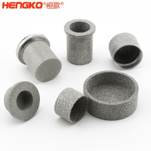 定制0.2-90um粉末燒結不銹鋼濾筒結構穩(wěn)定抗沖擊，用于化工食品水處理