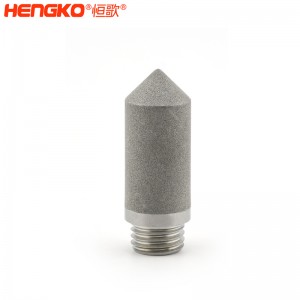 恒歌定制溫濕度傳感器不銹鋼316L金屬探頭保護(hù)罩防水防塵,暖通空調(diào)用