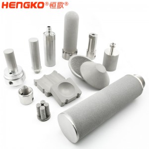 工廠定制耐高溫?zé)Y(jié)多孔不銹鋼304 316 316L絲網(wǎng)筒式高效過濾器