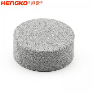 恒歌氣動智能閥門定位器透氣塞_高精準(zhǔn)防爆不銹鋼燒結(jié)濾柱