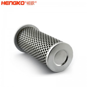 廠(chǎng)家直銷(xiāo)不銹鋼燒結(jié)網(wǎng)濾筒,五層網(wǎng)式過(guò)濾器剛性好可塑性強(qiáng)耐腐蝕