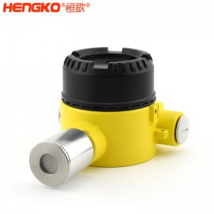 數(shù)顯316L不銹鋼氣體傳感器外殼防水防塵壁掛式工業(yè)氣體傳感器，用于天然氣廠