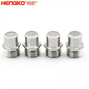 廠家定制有創(chuàng)呼吸機(jī)氣源入口醫(yī)療級316L不銹鋼過濾器濾芯防塵透氣耐腐蝕,用于呼吸機(jī)