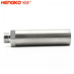 耐高壓工業(yè)設備外螺紋不銹鋼濾芯,易清洗使用壽命長燒結(jié)濾芯