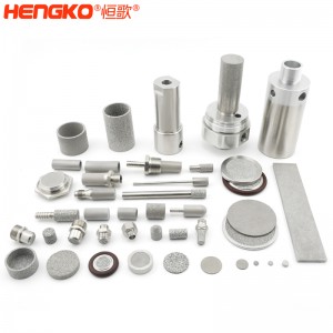 恒歌定制燒結(jié)金屬多孔材料,快速流通均勻分離藥液金屬多孔材料