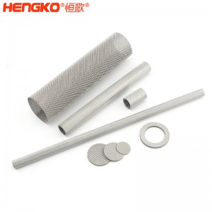 濾芯廠家定制不銹鋼絲燒結(jié)不銹鋼過濾管_不銹鋼過濾管可應用在污染水過濾