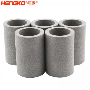 環(huán)保設(shè)備粉末燒結(jié)不銹鋼濾管筒精度高通透性強