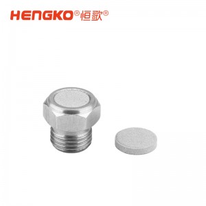 恒歌金屬氣動(dòng)消音器用于電磁閥、氣缸、空壓機(jī)等設(shè)備消音降噪