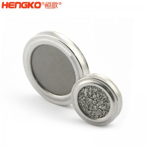 恒歌生產(chǎn)316L不銹鋼燒結(jié)濾芯耐高溫耐腐蝕醫(yī)用級無創(chuàng)呼吸機過濾器