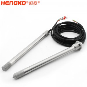 管道用溫濕度探頭 長桿通風(fēng)管道工業(yè)級防護(hù)溫濕度探頭