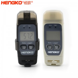 恒歌藥品儲運溫濕度物聯(lián)網(wǎng)自動監(jiān)測系統(tǒng)，自動保存數(shù)據(jù)usb藥房溫濕度記錄儀溫濕度校驗專用儀表